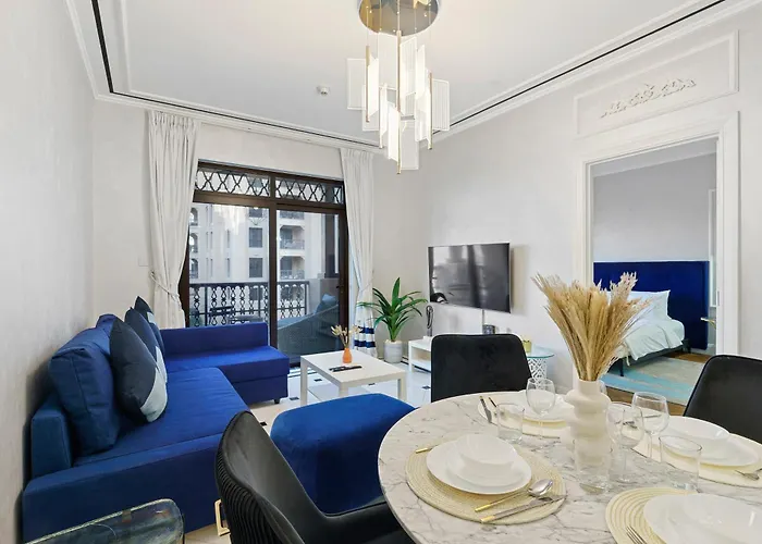 Serene 1Br In Zanzebeel 1 With Burj Khalifa View